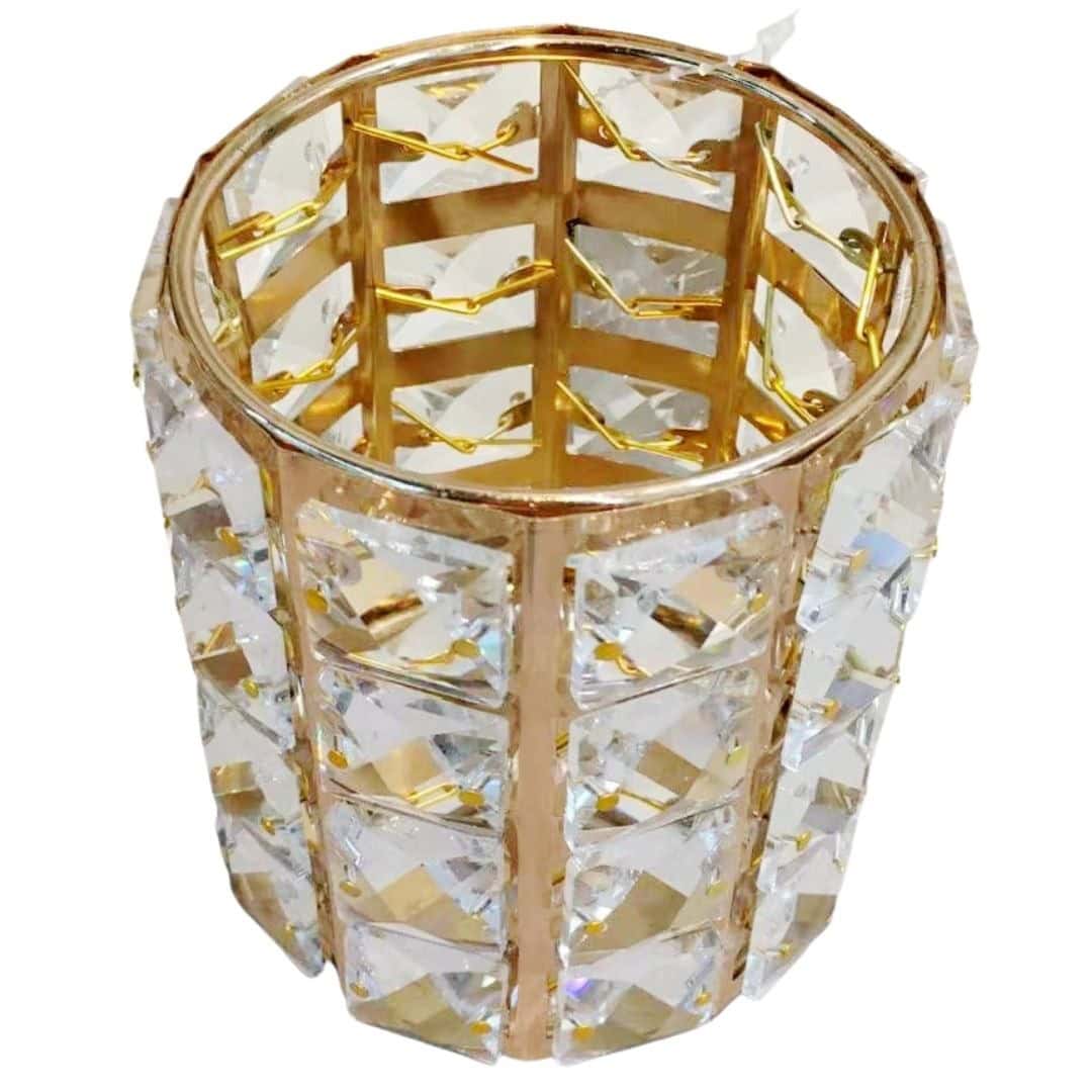 Pahar Decorativ Pentru Pensule Machiaj – A13479 Pahar Decorativ Pentru Pensule Machiaj – A13479