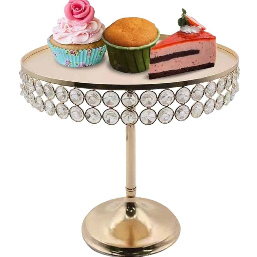 Platou Decorativ Cu Picior Pentru Prăjituri Și Deserturi – A80227 Platou Decorativ Cu Picior Pentru Prăjituri Și Deserturi – A80227