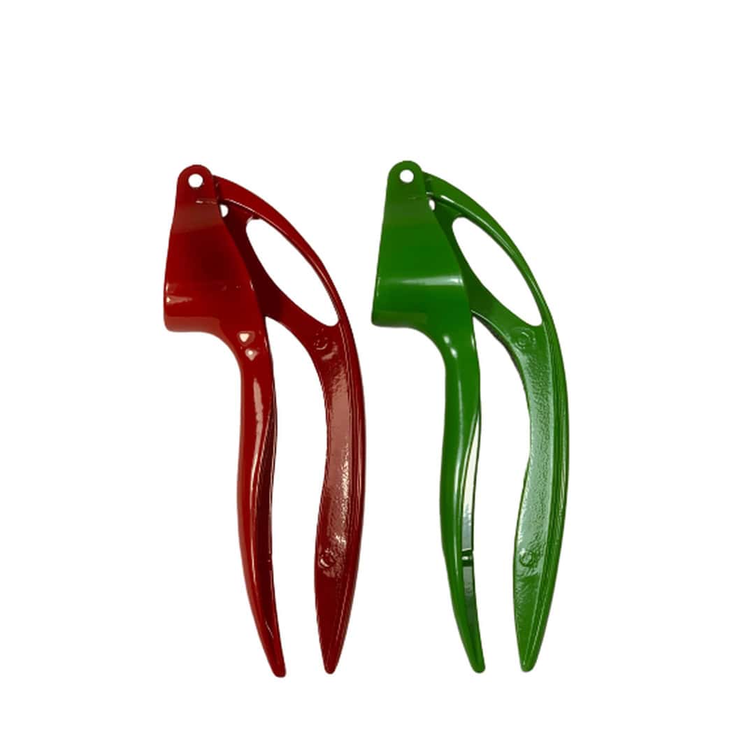 Presă Metalică Pentru Usturoi Cu Mânere Colorate – A00763 Presă Metalică Pentru Usturoi Cu Mânere Colorate – A00763