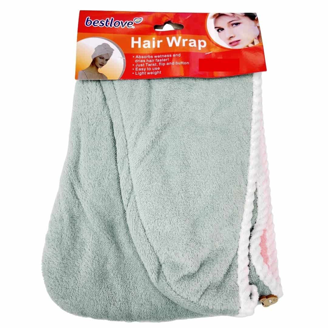 Prosop Pentru Păr Tip Turban, Textil – A15530 Prosop Pentru Păr Tip Turban, Textil – A15530