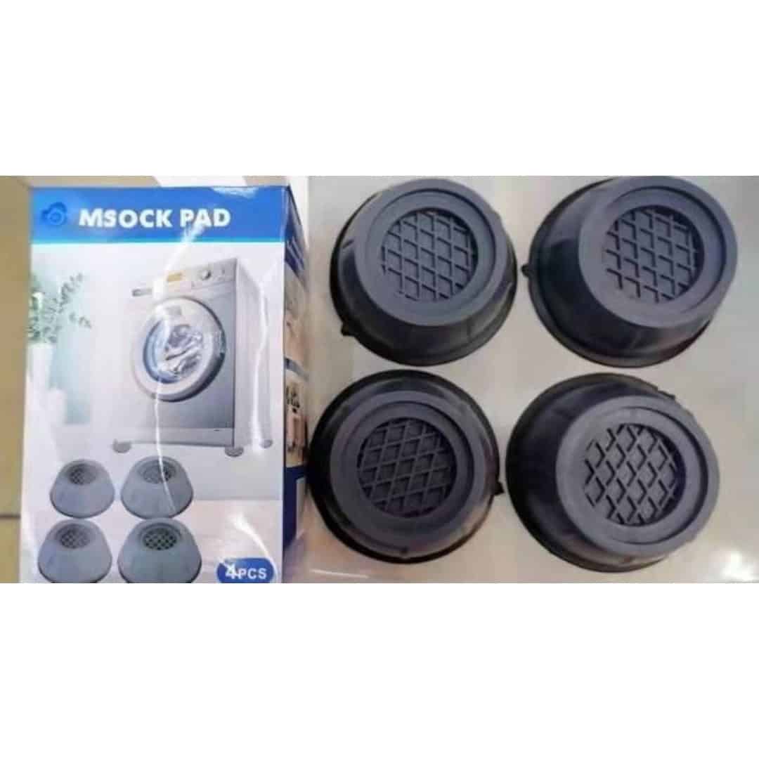 Protecții Antialunecare Pentru Mașină De Spălat, 4 Buc, Cauciuc – A13268