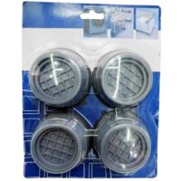 Protecții Antialunecare Pentru Mașină De Spălat, 4 Buc, PVC – A15259 Protecții Antialunecare Pentru Mașină De Spălat, 4 Buc, PVC – A15259