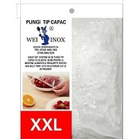 Pungi Tip Capac Cu Elastic XXL – Unică Folosință 100 Buc – A14178 Pungi Tip Capac Cu Elastic XXL – Unică Folosință 100 Buc – A14178