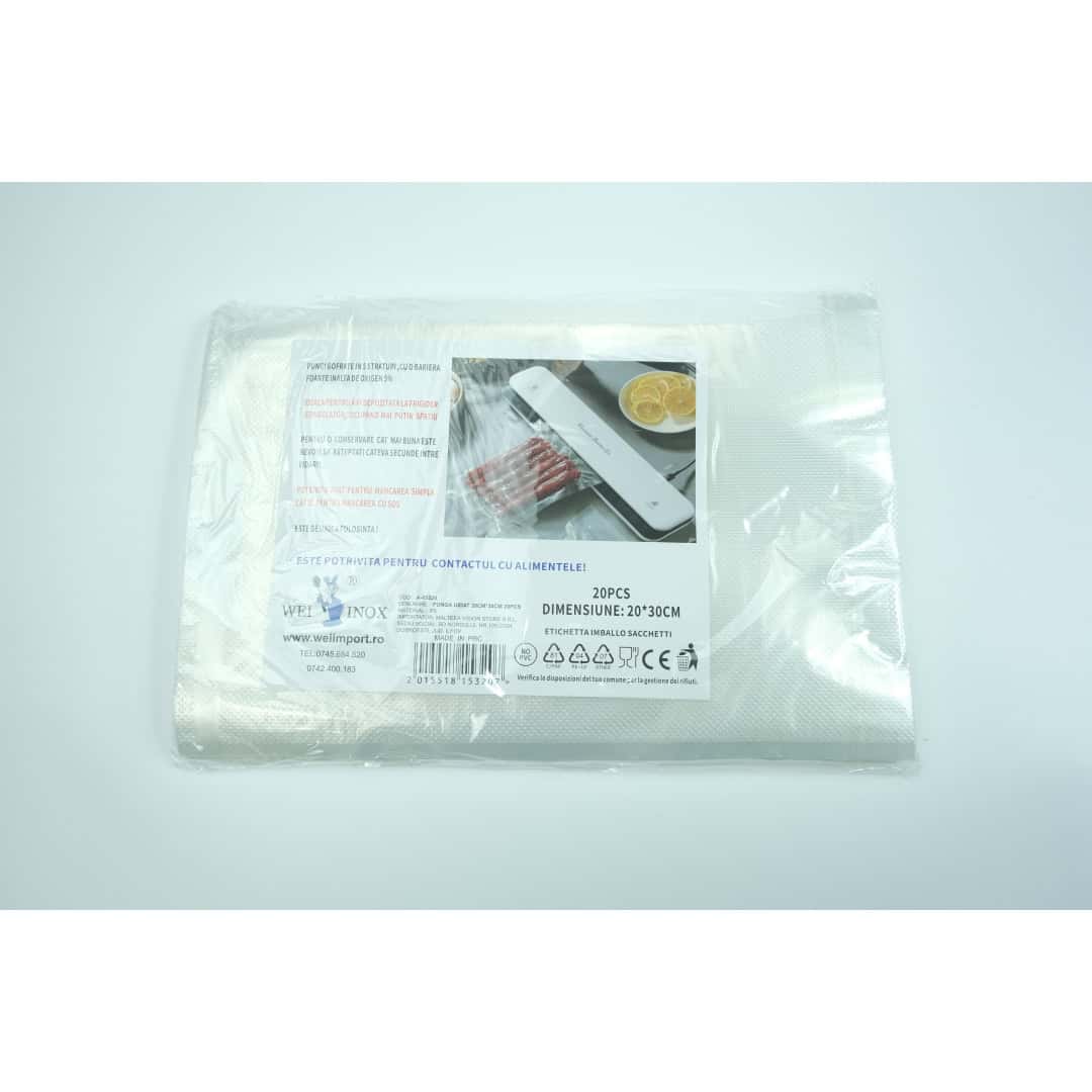 Pungi Vidat 20x30 Cm 20 Buc – A15320 Pungi Vidat 20x30 Cm 20 Buc – A15320