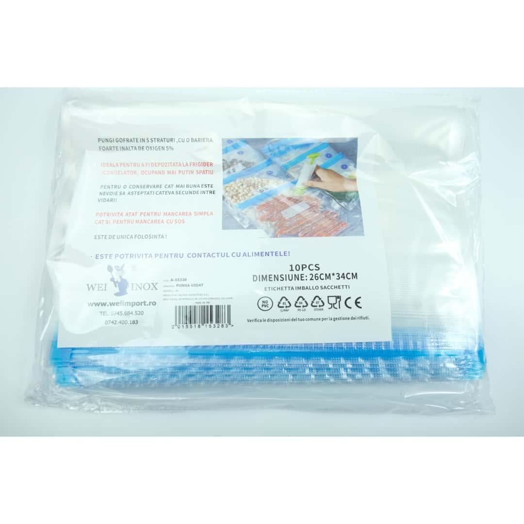 Pungi Vidat 26x34 Cm 10 Buc – A15328 Pungi Vidat 26x34 Cm 10 Buc – A15328