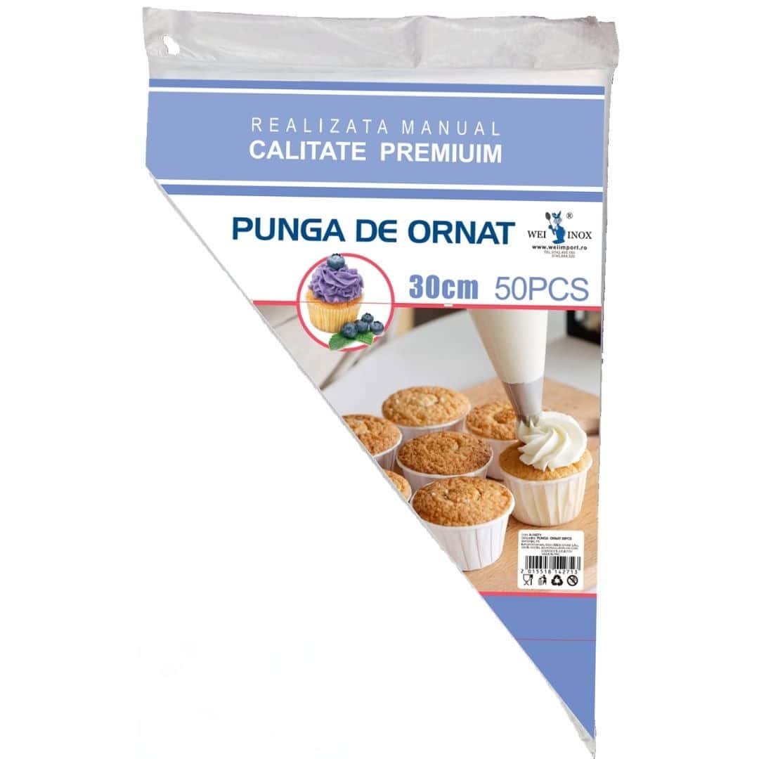 Pungi Pentru Ornat 50 Bucăți, PVC – A14271 Pungi Pentru Ornat 50 Bucăți, PVC – A14271