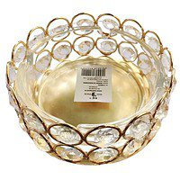 Scrumieră Decorativă Rotundă Din Sticlă Cu Suport Metalic – A80224 Scrumieră Decorativă Rotundă Din Sticlă Cu Suport Metalic – A80224