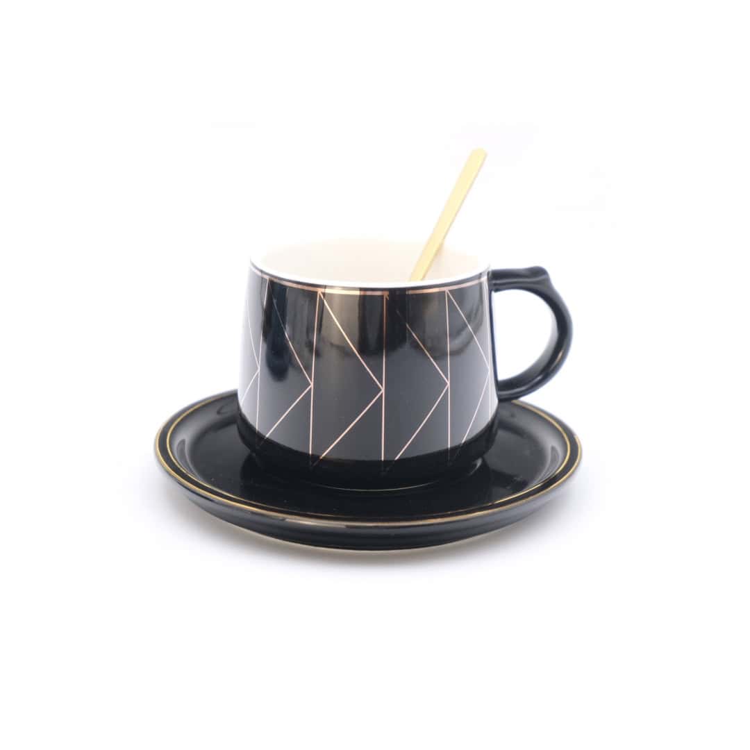 Set Ceasca Din Ceramica Cu Farfurie Si Lingurita – A11848 (3) Set Ceasca Din Ceramica Cu Farfurie Si Lingurita – A11848 (3)