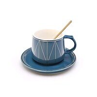 Set Ceasca Din Ceramica Cu Farfurie Si Lingurita – A11848 (4) Set Ceasca Din Ceramica Cu Farfurie Si Lingurita – A11848 (4)