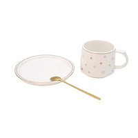 Set Ceasca Din Ceramica Cu Farfurie Si Lingurita – A11848 (5) Set Ceasca Din Ceramica Cu Farfurie Si Lingurita – A11848 (5)