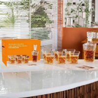 Set Decantor Whisky 1000 Ml Cu 6 Pahare 300 Ml Din Sticla A15991 Set Decantor Whisky 1000 Ml Cu 6 Pahare 300 Ml Din Sticla A15991