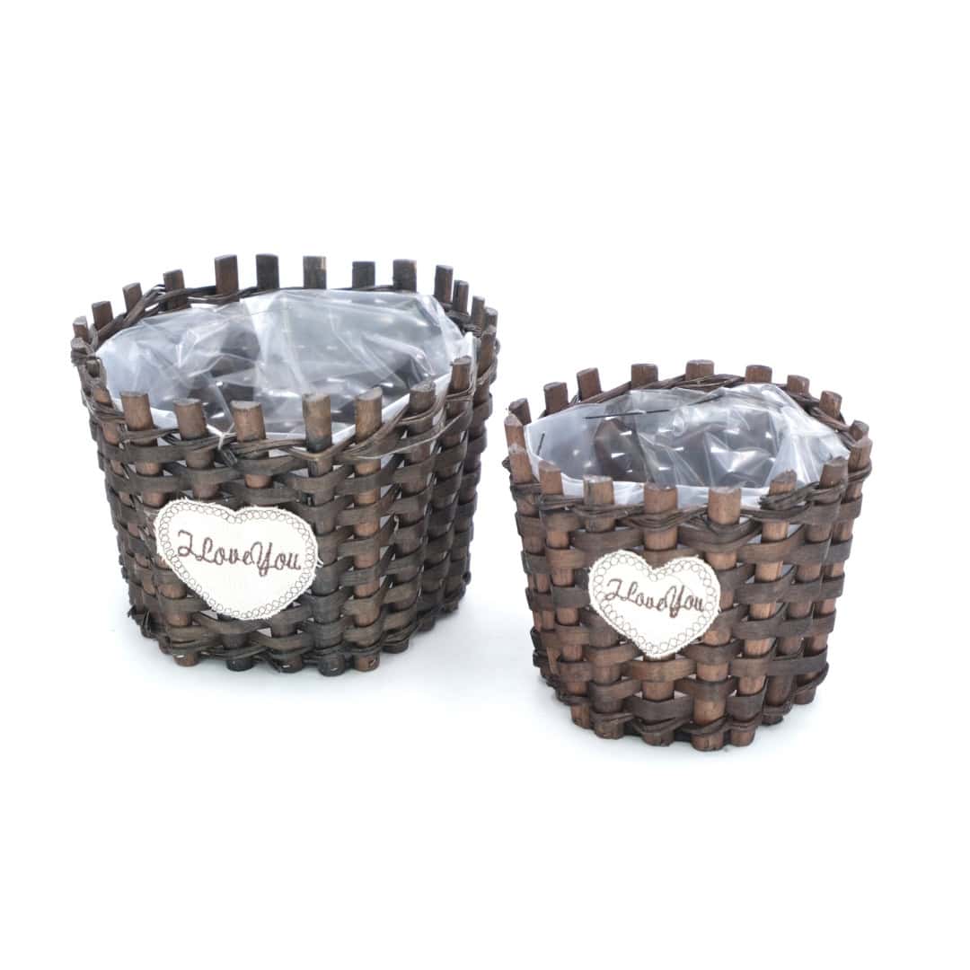 Set Ghivece Impletite Din Lemn 2 Buc A11605 (1) Set Ghivece Impletite Din Lemn 2 Buc A11605 (1)