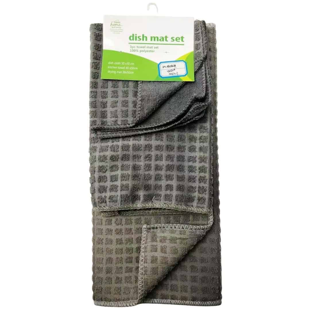 Set Prosoape Bucătărie 3 Bucăți Textil – A15009