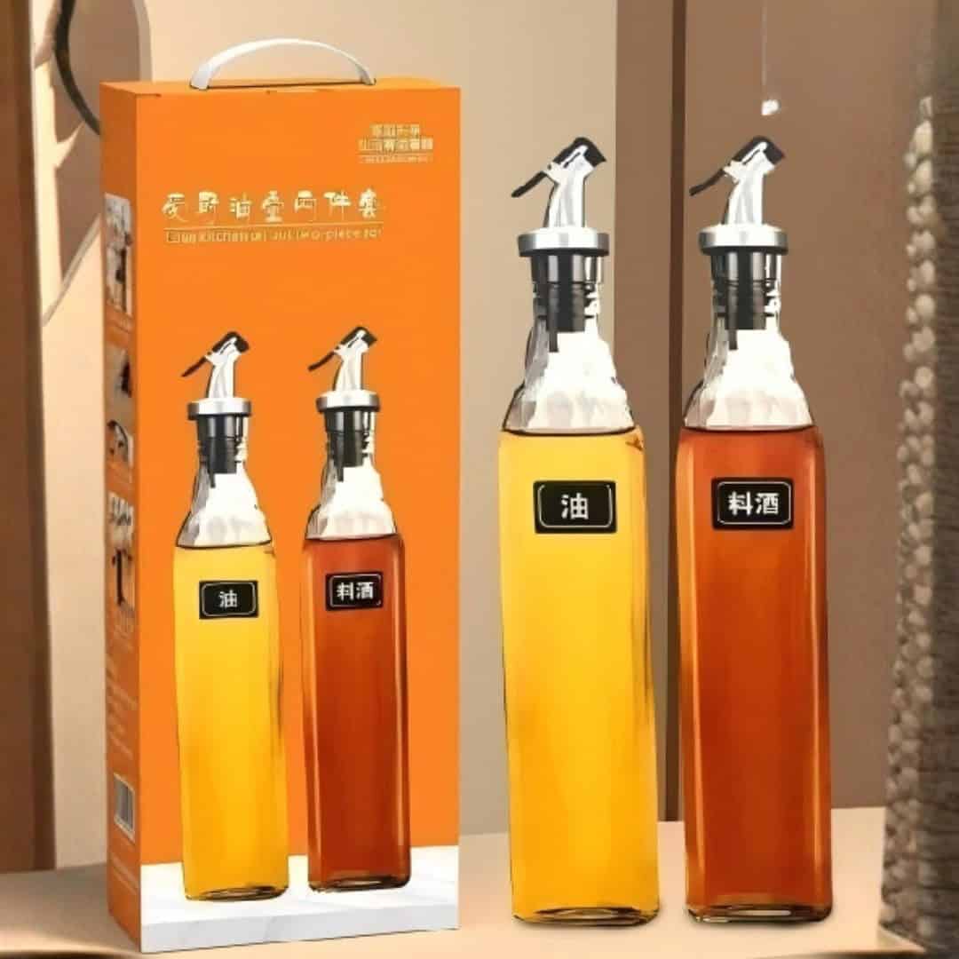 Set Sticle Ulei Si Otet 500 Ml, 2 Buc A16011