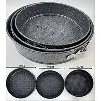 Set Tavi Tort Detasabile 24 26 28 Cm A16303 Set Tavi Tort Detasabile 24 26 28 Cm A16303