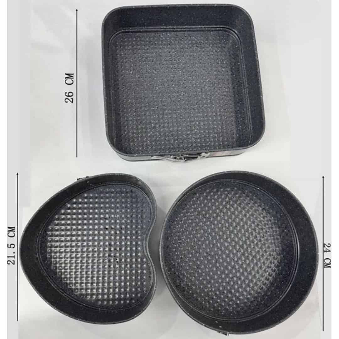 Set Tavi Tort Detasabile Decorative 3 Buc A16304