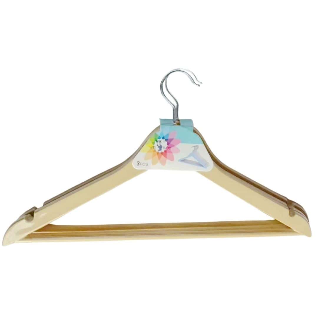 Set Umerașe Din PVC Cu Cârlig Metalic, 3 Buc – A07924 Set Umerașe Din PVC Cu Cârlig Metalic, 3 Buc – A07924