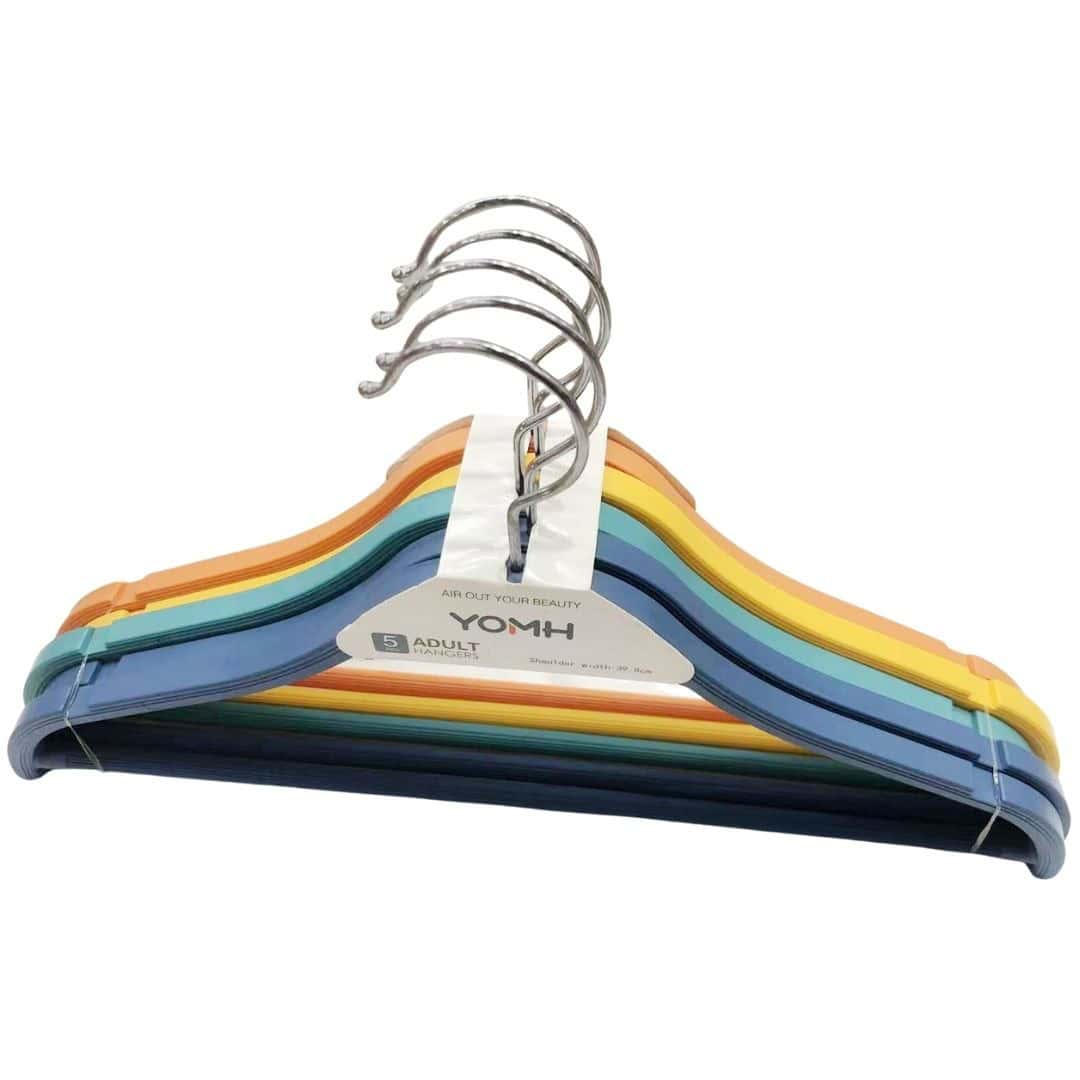 Set Umerașe Pentru Haine Din PVC, 5 Buc – A14198 Set Umerașe Pentru Haine Din PVC, 5 Buc – A14198