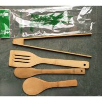 Set Ustensile Bucătărie Din Bambus 4 Piese – A00625 Set Ustensile Bucătărie Din Bambus 4 Piese – A00625