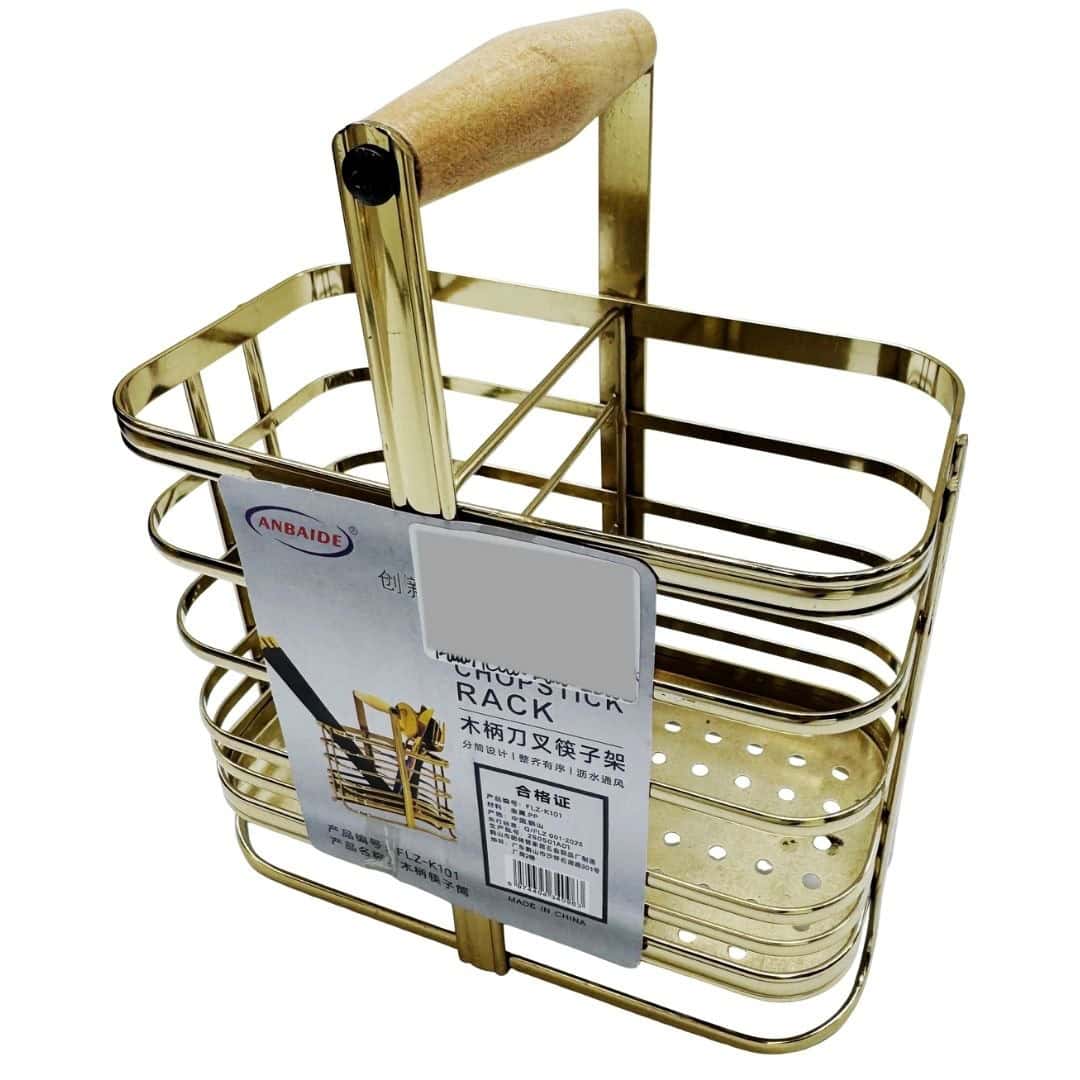 Suport Tacamuri Metalic Cu Maner Lemn A16212 Suport Tacamuri Metalic Cu Maner Lemn A16212