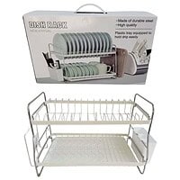 Suport Vase Etajat 2 Niveluri Cu Tavita Si Suport Tacamuri A16222 Suport Vase Etajat 2 Niveluri Cu Tavita Si Suport Tacamuri A16222