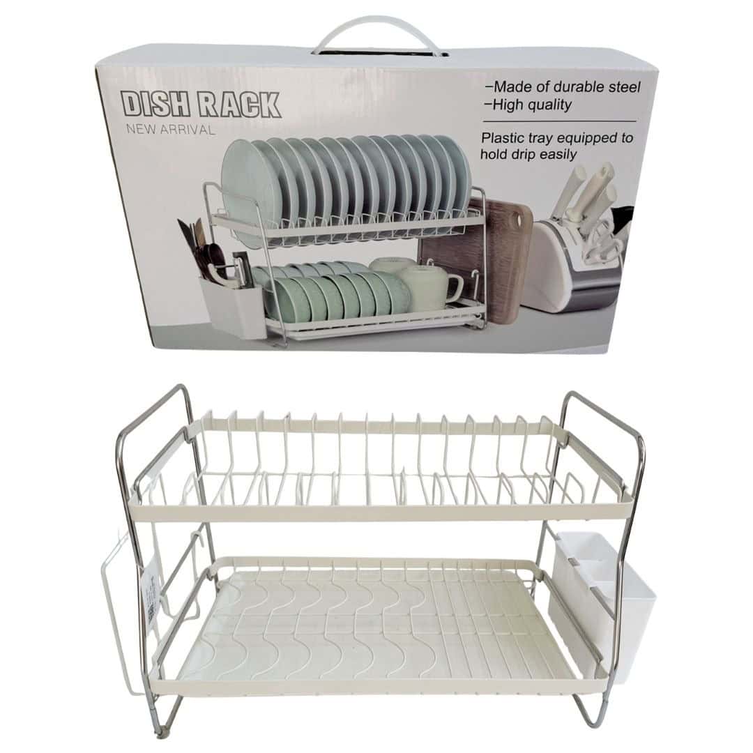 Suport Vase Etajat 2 Niveluri Cu Tavita Si Suport Tacamuri A16222 Suport Vase Etajat 2 Niveluri Cu Tavita Si Suport Tacamuri A16222