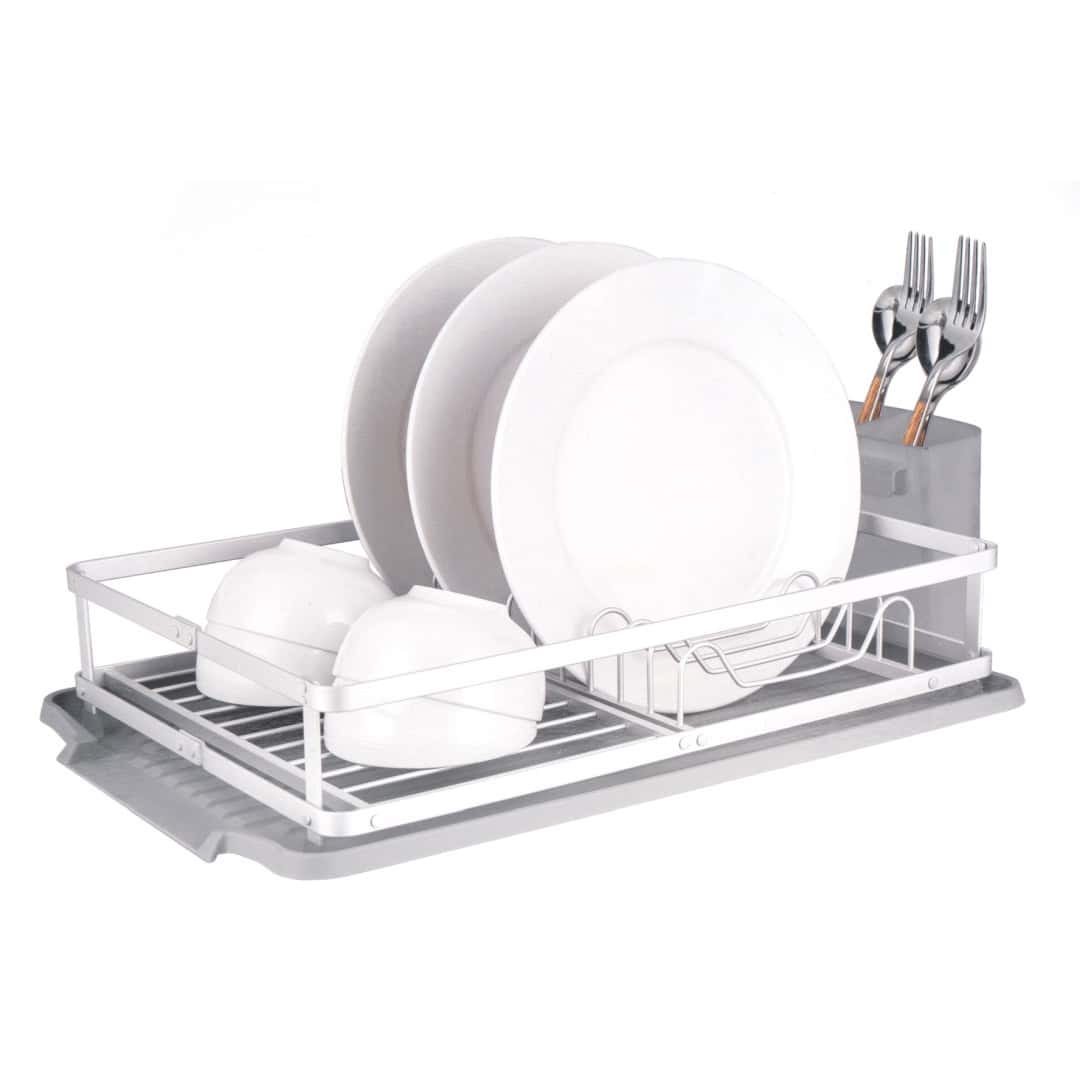 Suport Vase Metalic Cu Tavă Din PVC – A11420 Suport Vase Metalic Cu Tavă Din PVC – A11420