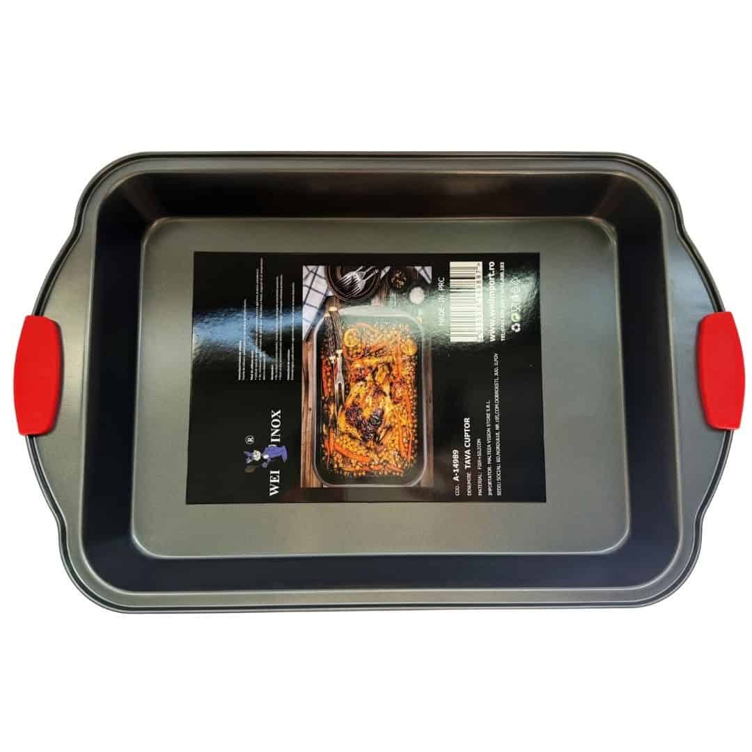 Tava Cuptor Cu Manere Silicon – A14989