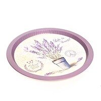 Tavă Decorativă Pentru Servire Metalică 32 Cm – A12460 Tavă Decorativă Pentru Servire Metalică 32 Cm – A12460