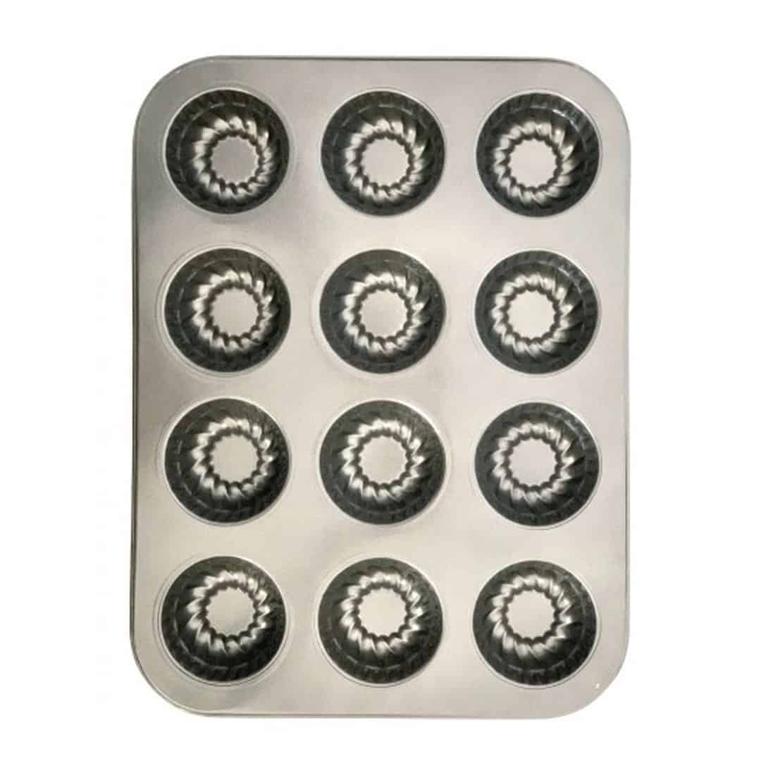 Tavă Metalică Brioșe 12 Forme – A00861