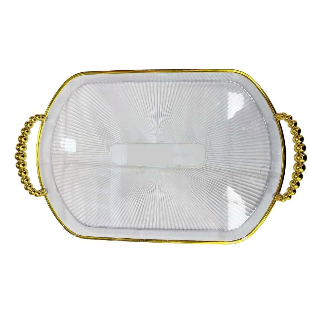 Tavă Pentru Servire Dreptunghiulară 35×24 Cm, PVC – A15647