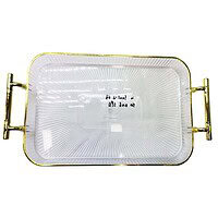 Tavă Pentru Servire Din PVC 32×21 Cm – A14333 Tavă Pentru Servire Din PVC 32×21 Cm – A14333