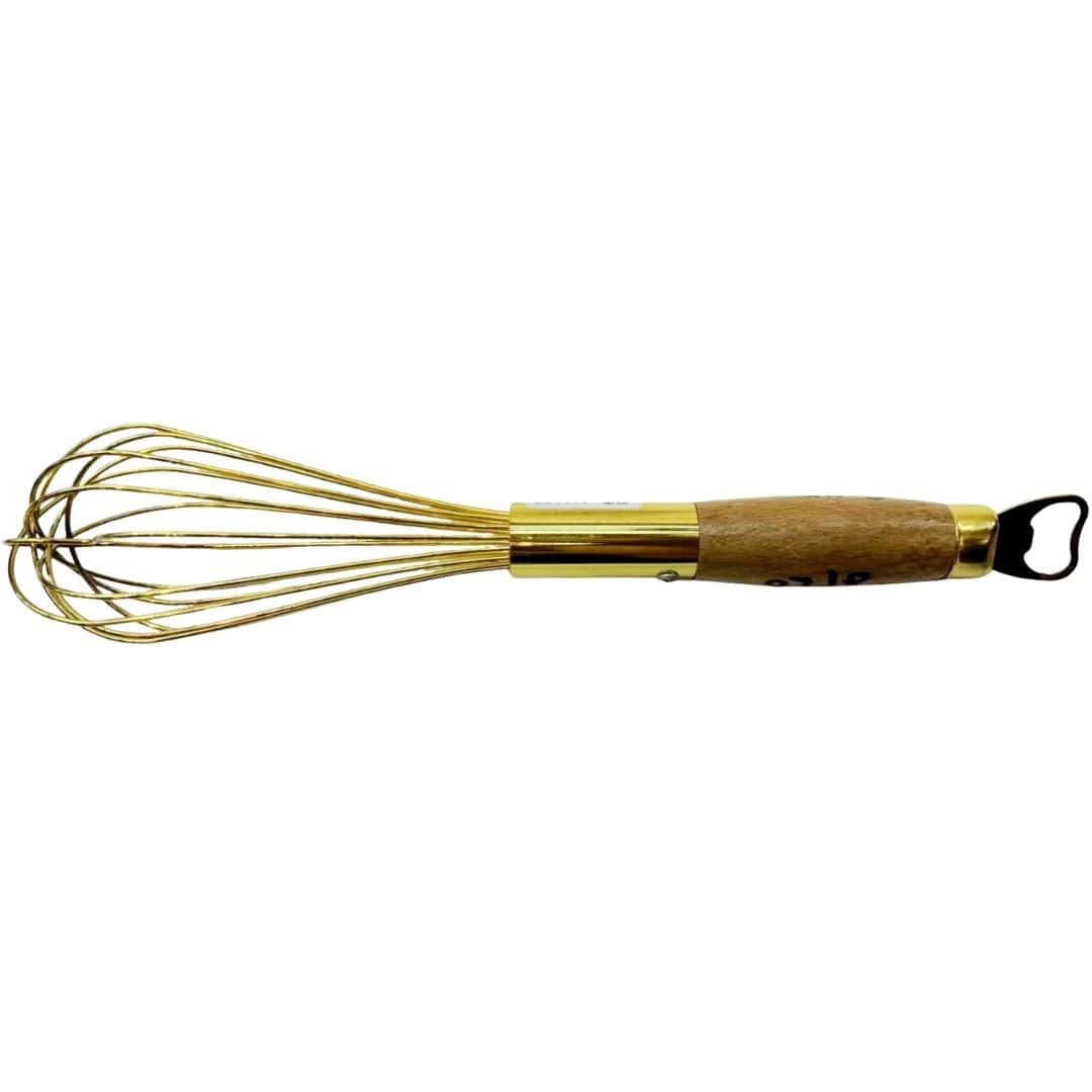 Tel Bucătărie Metalic Cu Mâner Din Lemn – A14398 Tel Bucătărie Metalic Cu Mâner Din Lemn – A14398