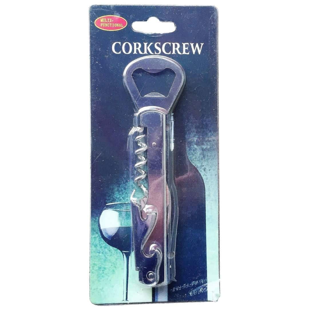 Tirbușon Metalic Multifuncțional – A07489