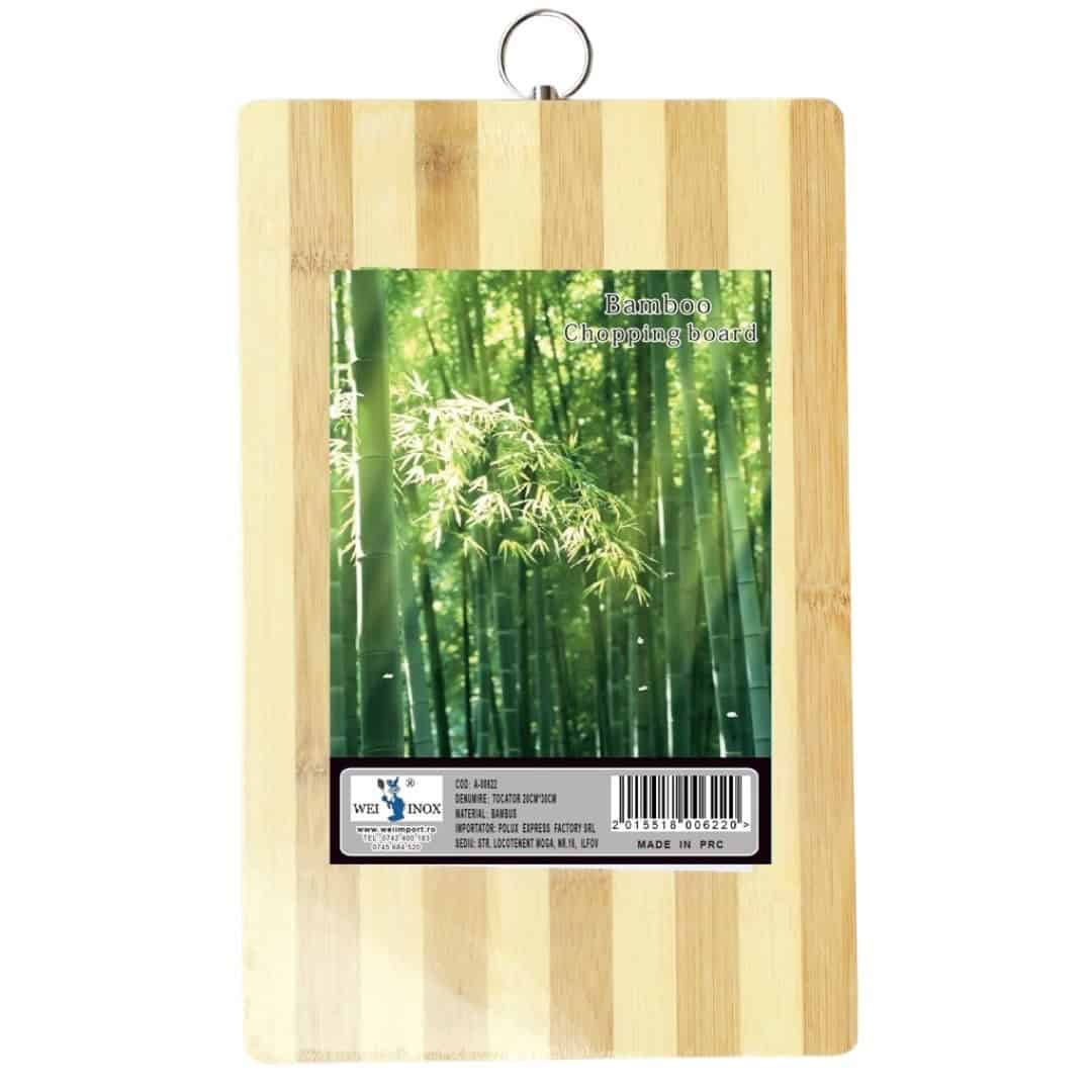 Tocător Bucătărie Din Bambus 20×30 Cm – A00622 Tocător Bucătărie Din Bambus 20×30 Cm – A00622