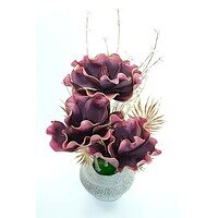 Trandafiri Artificiali În Ghiveci – A80576 Trandafiri Artificiali În Ghiveci – A80576