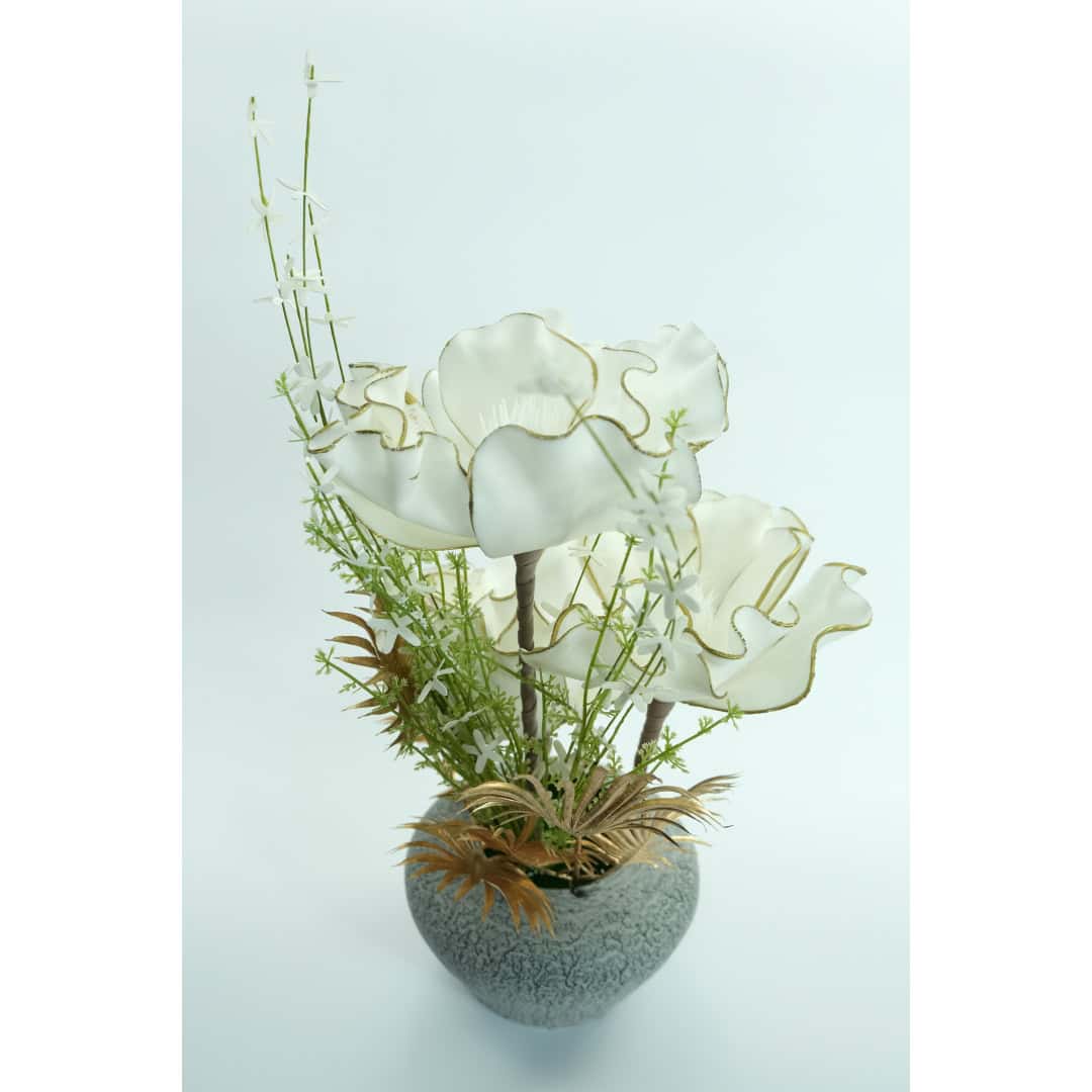 Trandafiri Artificiali În Ghiveci – A80576 (4) Trandafiri Artificiali În Ghiveci – A80576 (4)