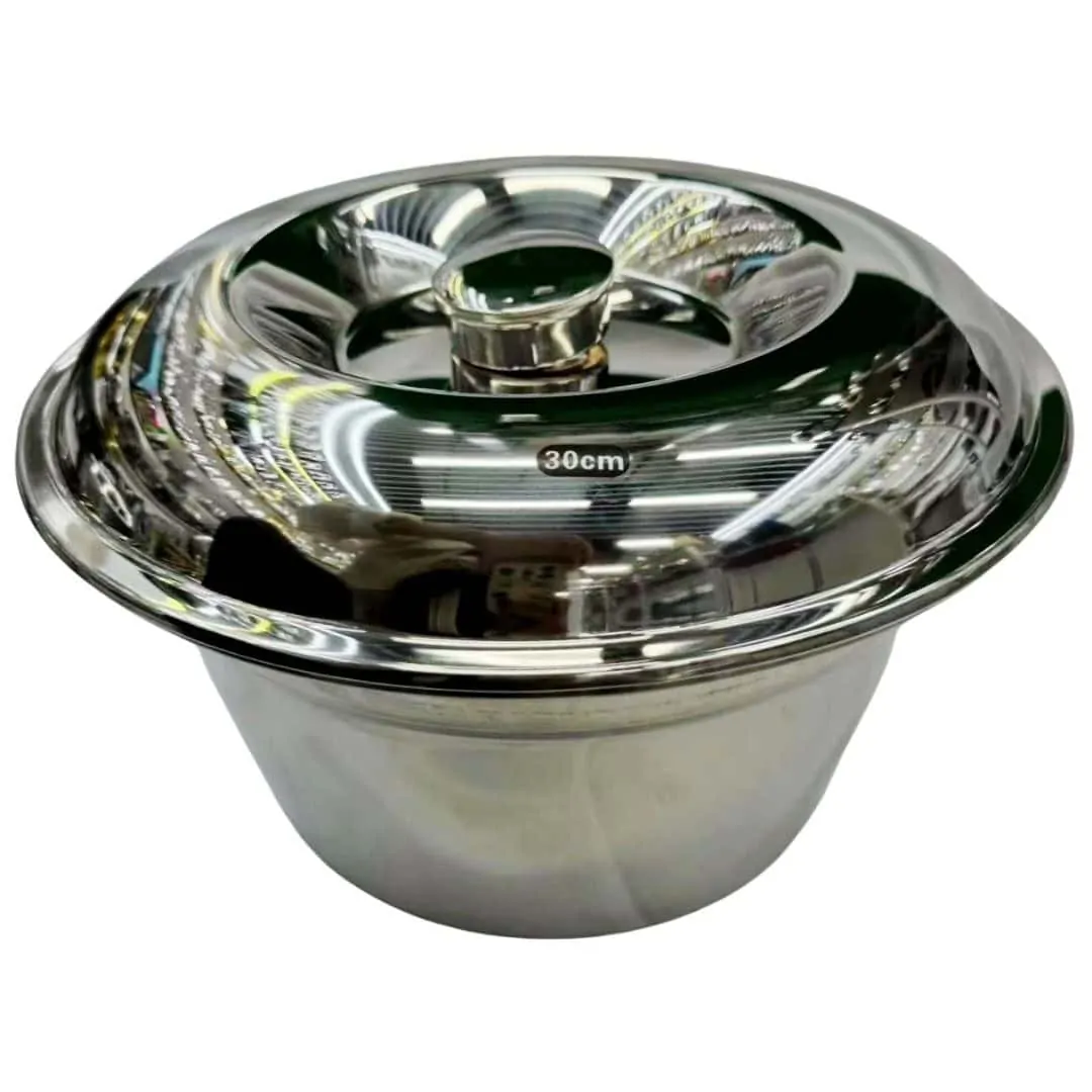 Bol Metalic Cu Capac 30 Cm – A15343 Bol Metalic Cu Capac 30 Cm – A15343